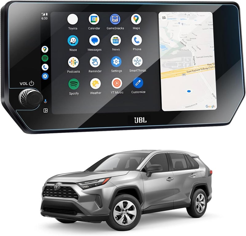 LANGBEAN Anti-Glare Matte 10.5-Inch Screen Protector for 2023-2025 Toyota RAV4 (Limited/XSE/TRD Off-Road/XLE Premiumn) Infotainment Touchscreen, 9H Tempered Glass/Anti-Fingerprint 2025 RAV4 Hybrid Accessories - Image 1